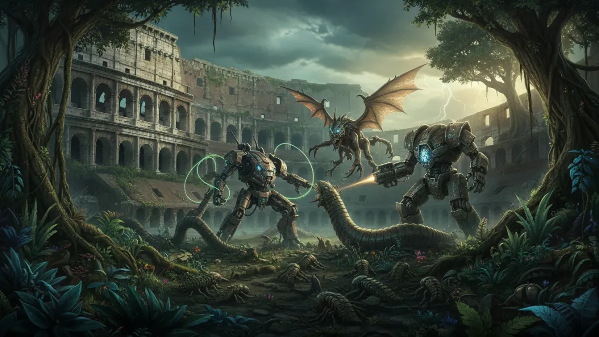 Ryders of the Forgotten Sector - Robot Arena